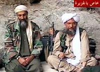 Bin Laden and Ayman al-Zawahri